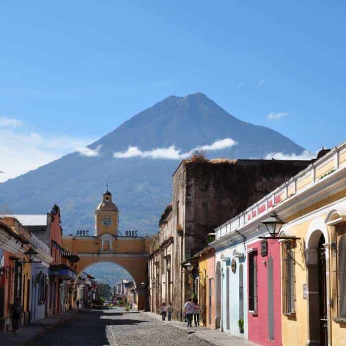 Study Spanish in Guatemala near the Arco de Santa Catalina