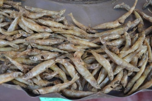 Tiny whitefish are a popular food in Janitzio. 