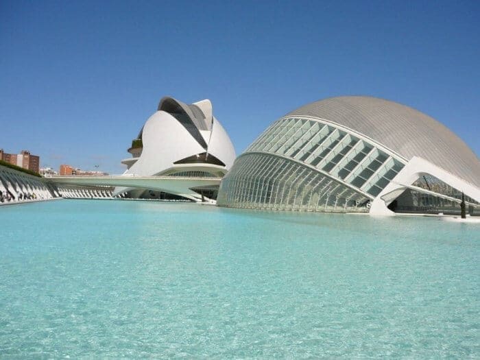 Modern architecture of Valencia