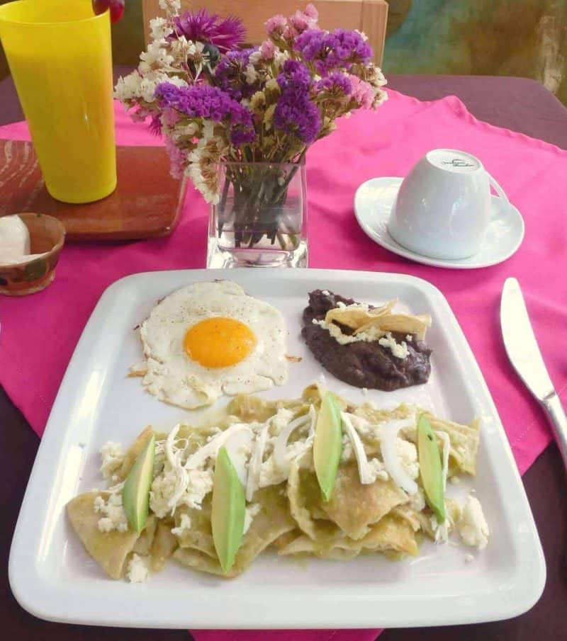 Breakfast at Mozart y Macondo Puerto Escondido