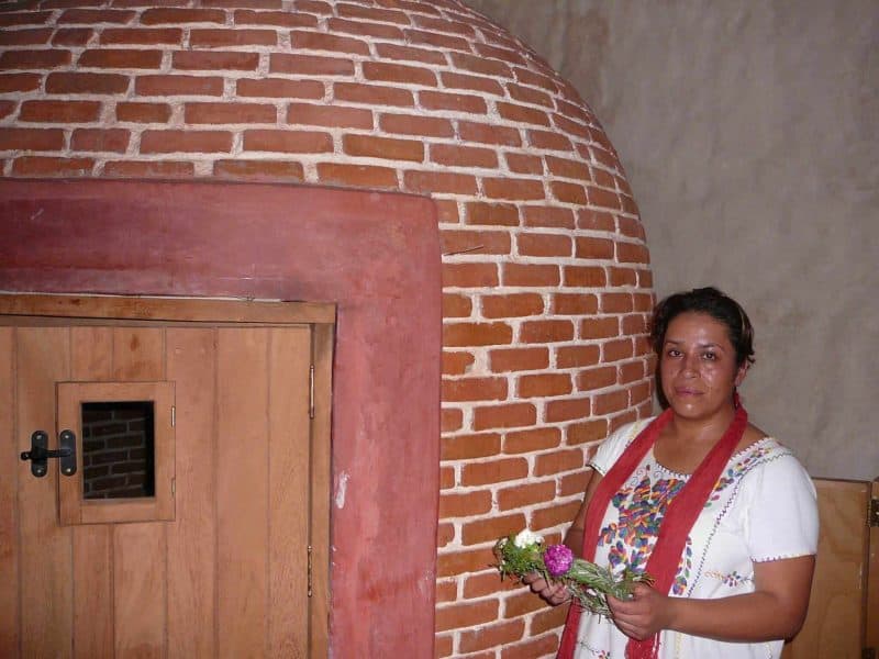 temazcal in Oaxaca City Mexico