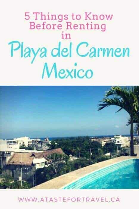 Tips, advice and real-life examples of vacation apartments to rent in Playa del Carmen