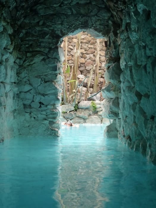 Thermal waters near San Miguel de Allende Mexico 