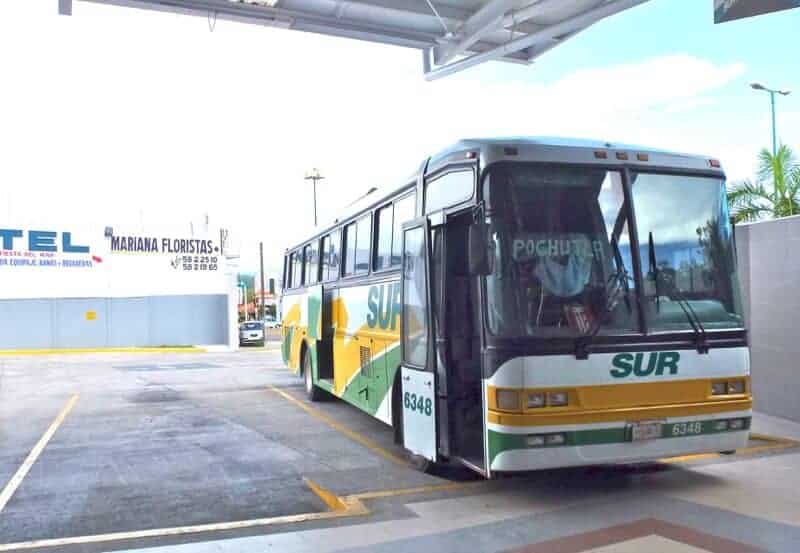 Sur Bus in Oaxaca Mexico