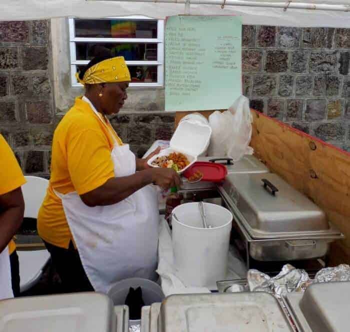 Tree mutton aka monkey is on the menu in St. Kitts and Nevis