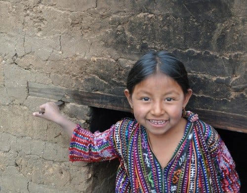 Young girl near Concepcion, Solola Guatemala 