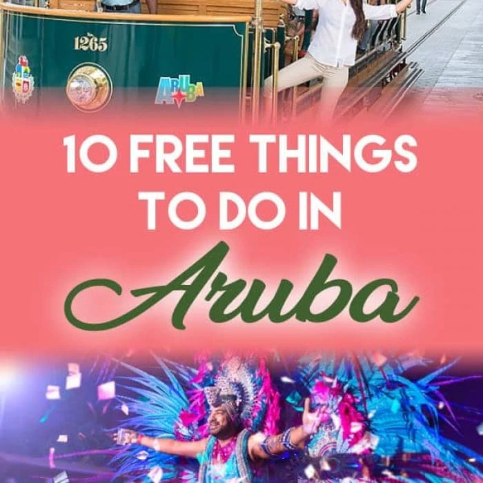 Man at carnival in Aruba for travel on  a budget.