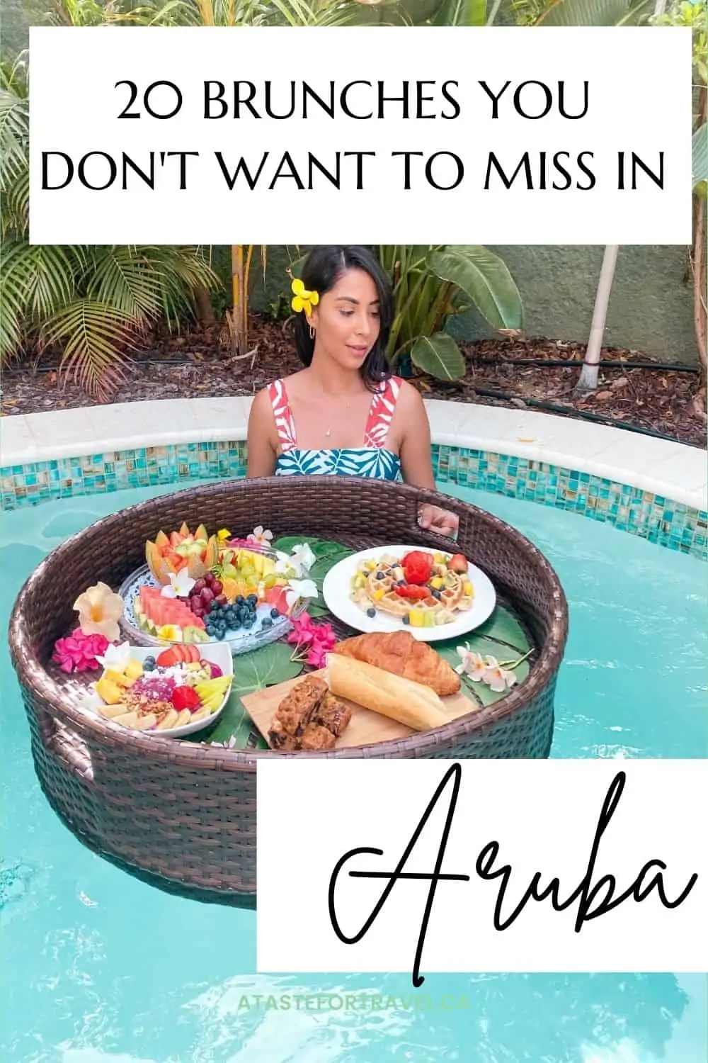 Pin with "20 brunches you don't want to miss in Aruba"