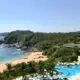 View of one of the bays in Huatulco Oaxaca.