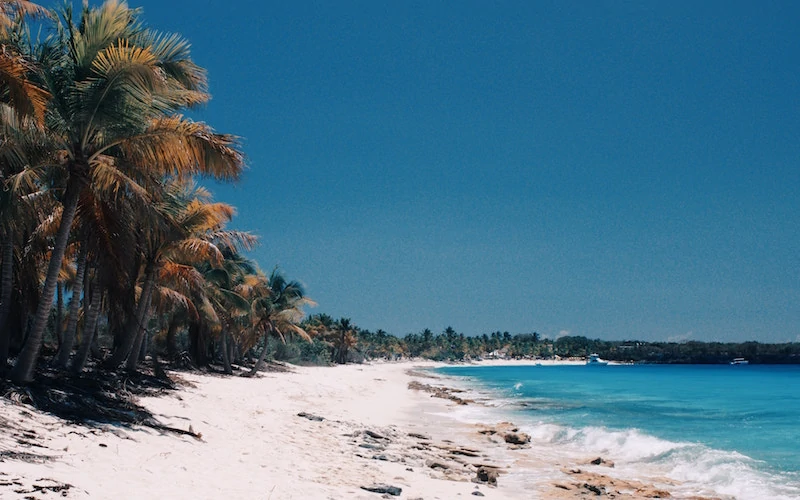 A beach in Punta Cana Photo by Erik Nyberg on Unsplash.