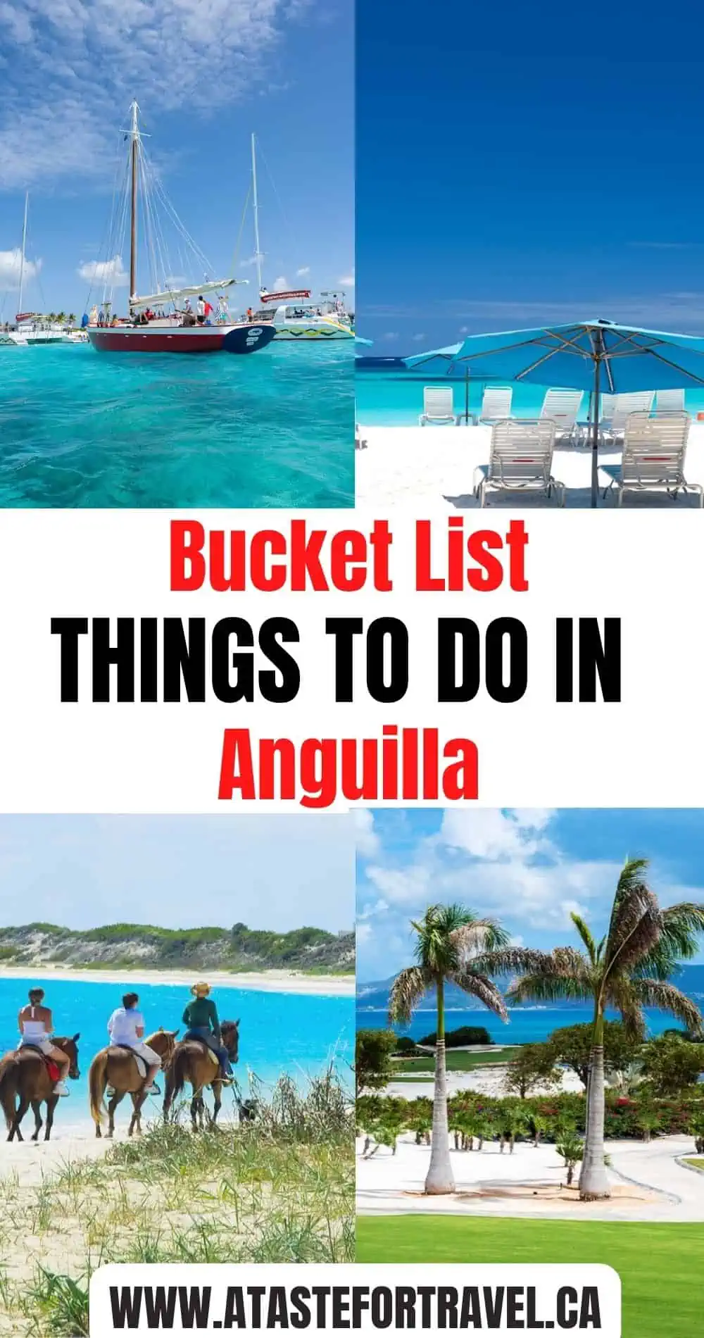 Bucket list things to do in Anguilla Pin