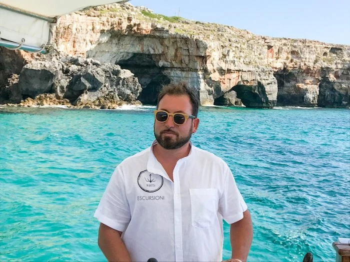 Captain Davide Degiorgi Boat Excursion in Santa Maria di Leuca