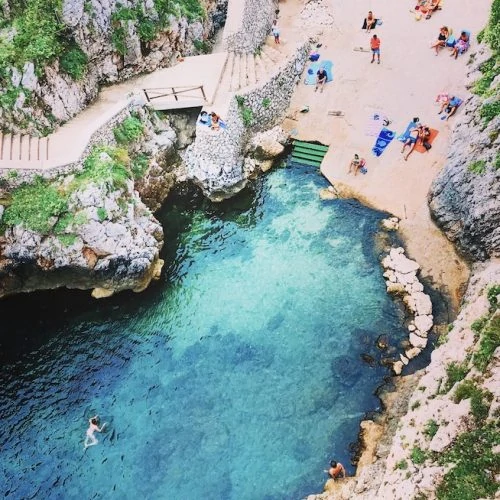 Swim at Ciolo Bridge