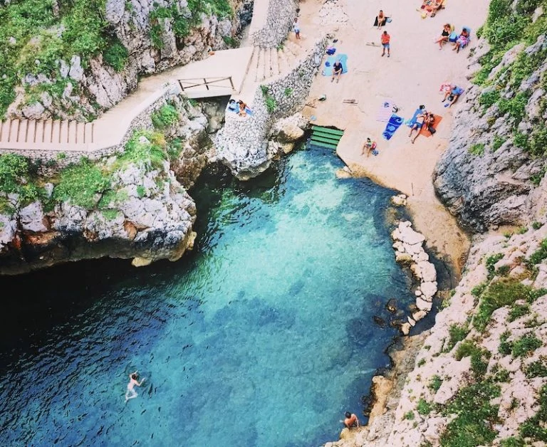 Swim at Ciolo Bridge