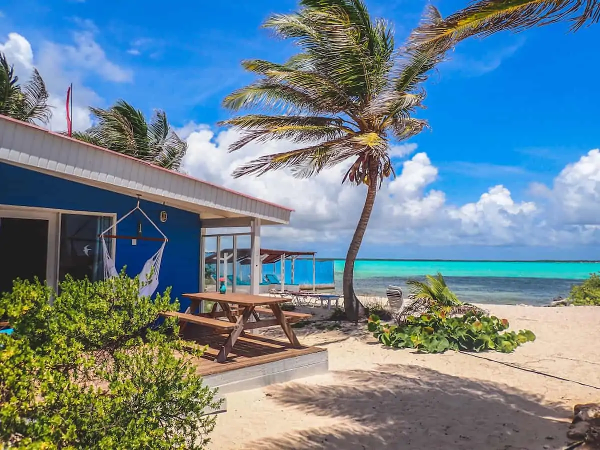 A beach cottage on the island of Bonaire. Credit Sorobon Beach Resort.