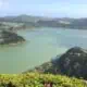 Stunning scenery of a volcanic lake, an important part of a Sao Miguel Azores itinerary.