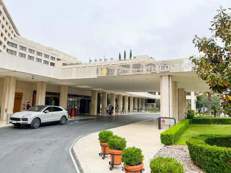 exterior of the InterContinental Athens.