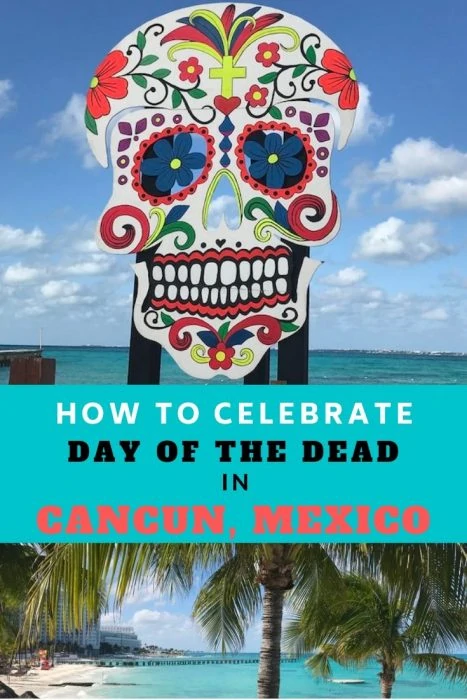 Day of the Dead in Cancun Mexico 