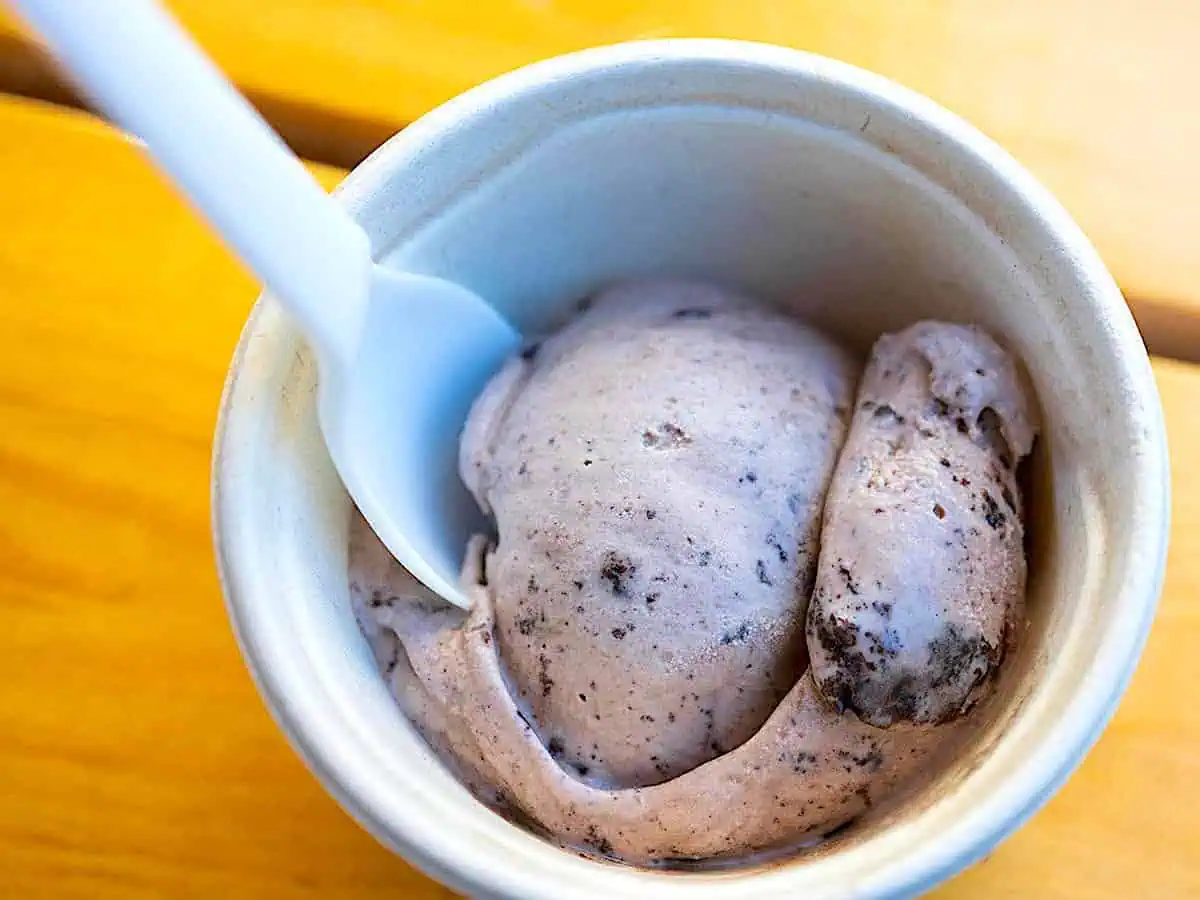 A bowl of ice cream on a North Vancouver Food Tour. 