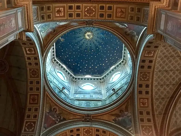 Dome of San Gioacchino ai Prati Castello in Rome.