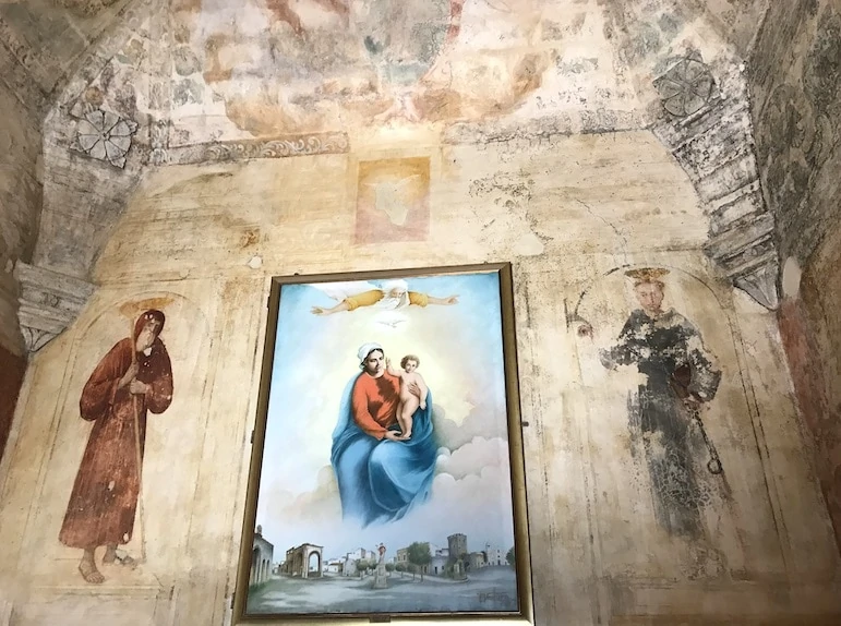 Interior of Santa Maria di Leuca del Belvedere