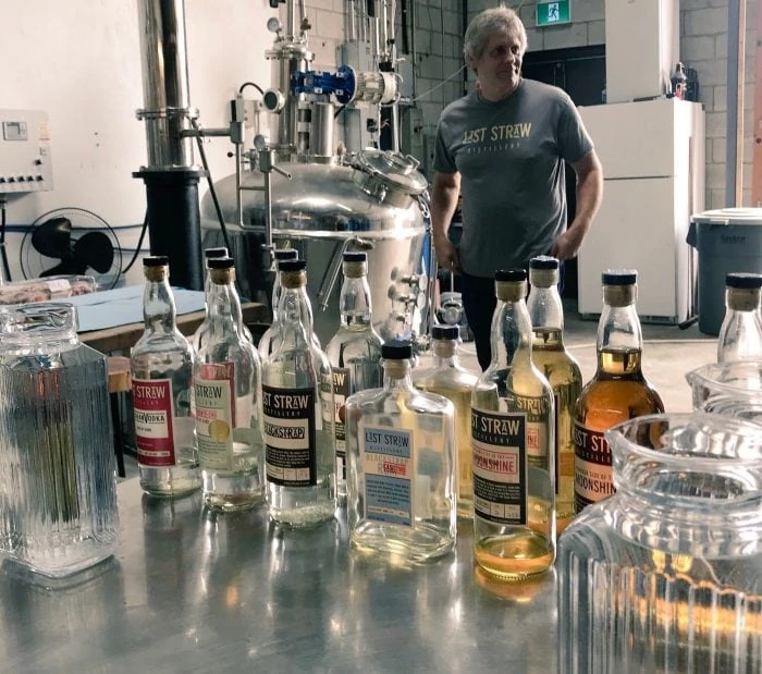 Last Straw Distillery makes a great stop for a couples weekend getaway in Ontario
