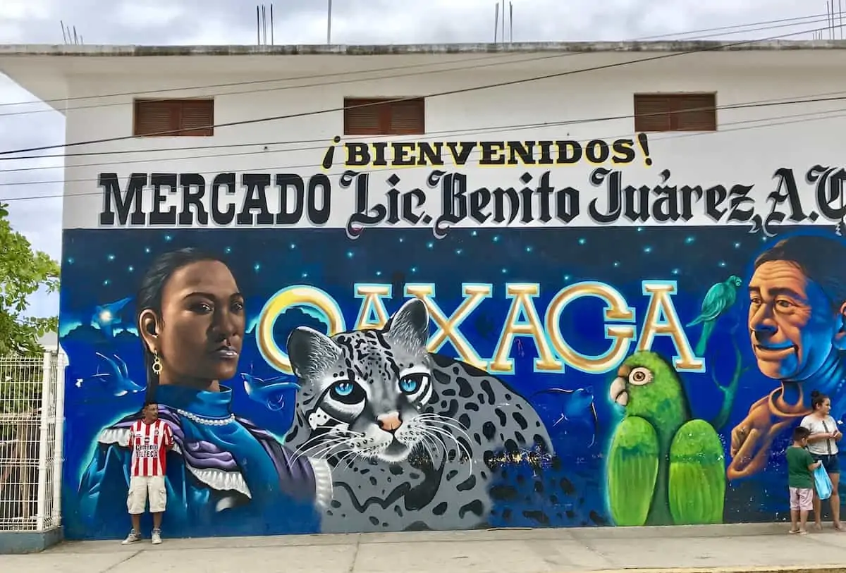 Street art in Puerto Escondido Oaxaca.