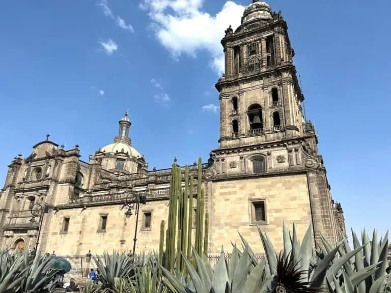 Mexico City metropolitan Cathedral.