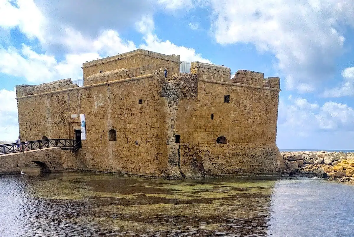 Paphos Castle in Cyprus.