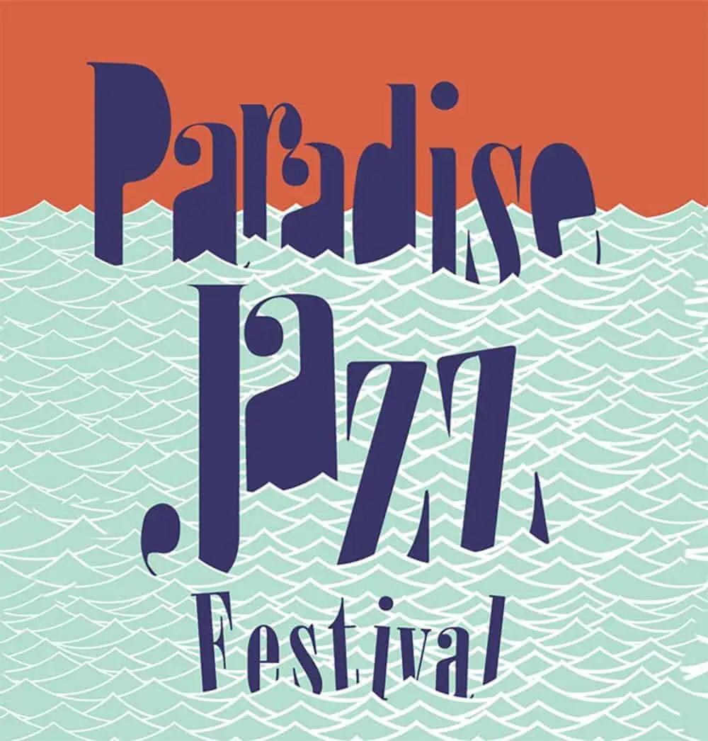 Paradise Jazz Festival Logo.