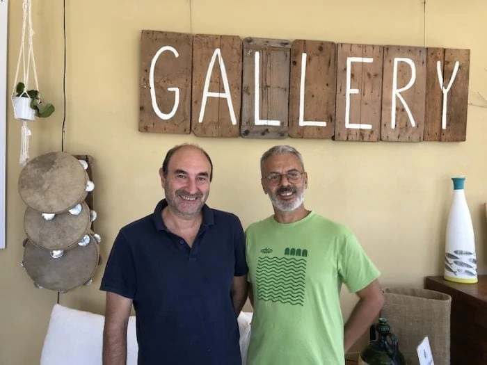 Geremia de Giuseppe and Phillipo Messina of Celacanto in Salento 