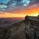 Sunset at Mitzpe Ramon Israel.