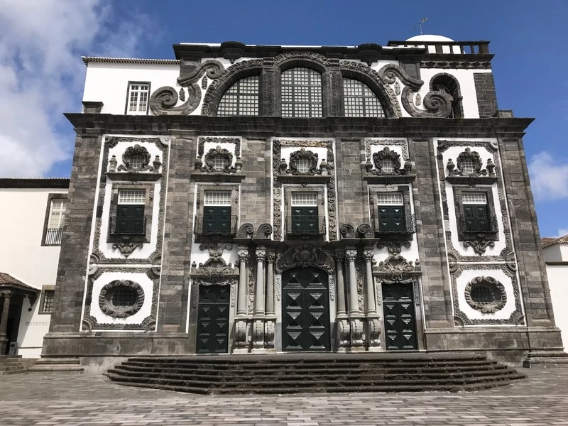 The ornate Church of the Jesuit College founded in 1568