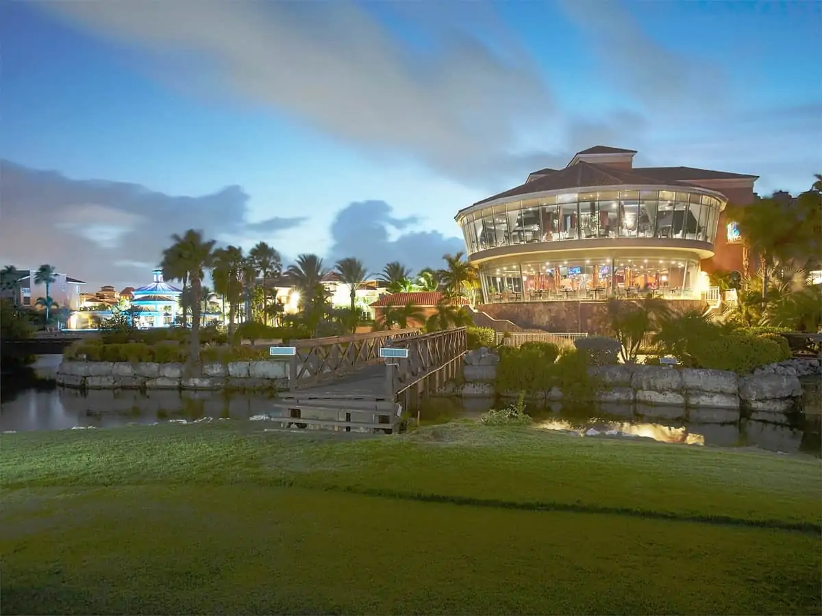 A view of the Windows on Aruba Resort