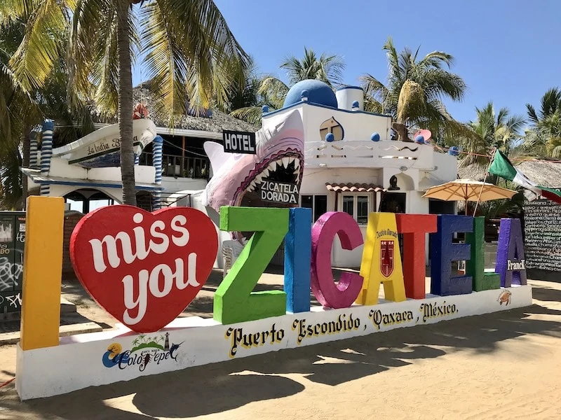 Zicatela Beach Puerto Escondido